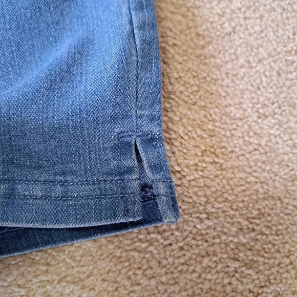 ❤️ NWT Nygard Skinny Crop Denim Size 12 Women's Slim Leg Stretch Jeans Blue - Picture 11 of 12